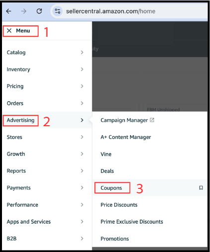 Cách Tạo Coupon Code Amazon Trên Seller Central