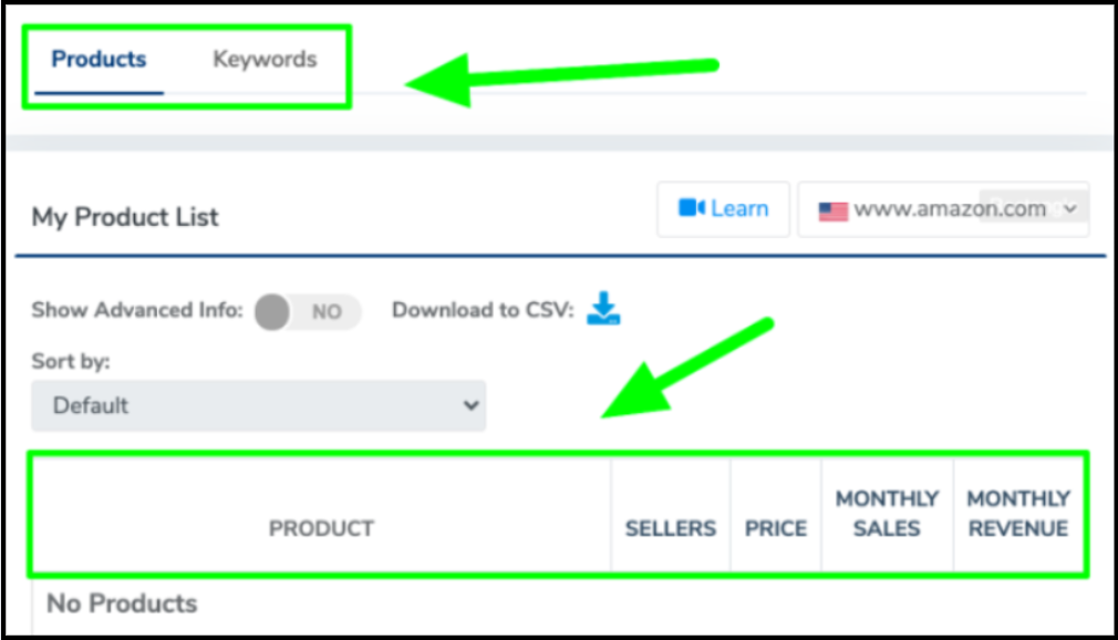 Helium 10 Chrome Extension từ khóa