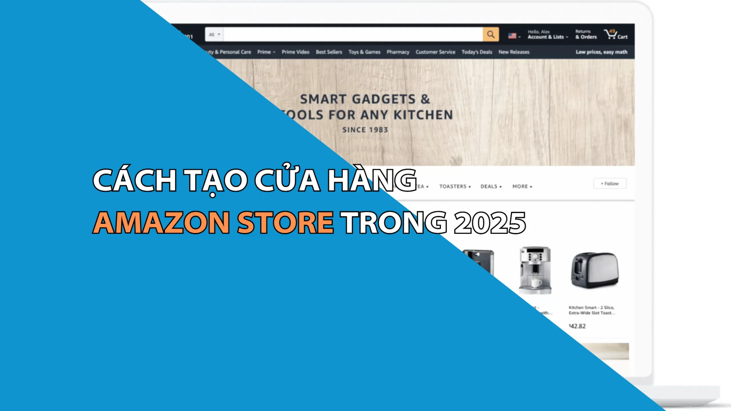 Hướng Dẫn Cách Tạo Cửa hàng Amazon Store Năm 2025