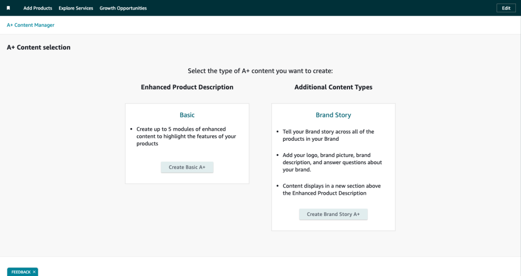 Cách Tạo Nội Dung Amazon A+ Content