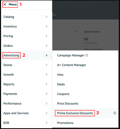 Login vào Prime Exclusive Discount Programe