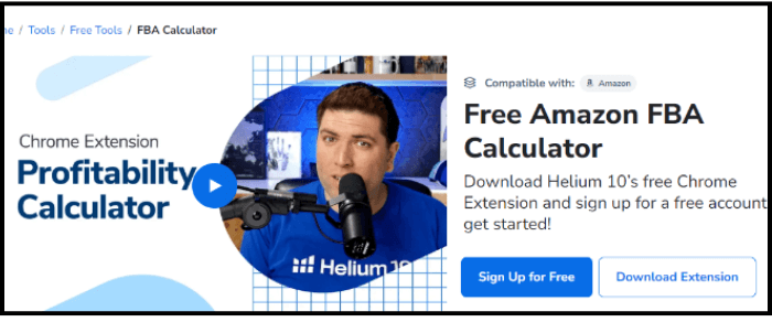 Helium 10 Calculator