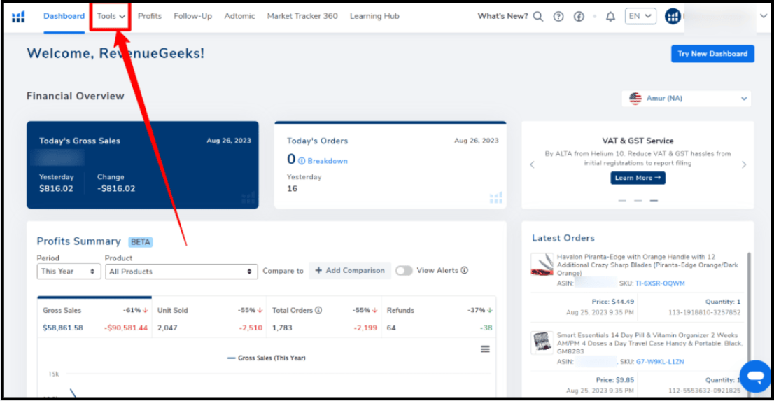 Tìm hiểu sản phẩm xu hướng với Trendster