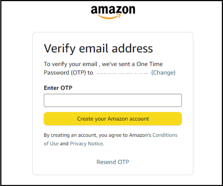 xác thực amazon prime