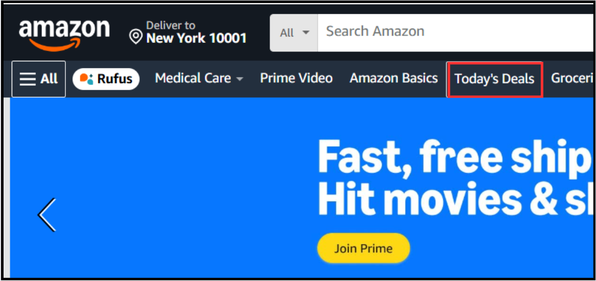 today deals trên amazon