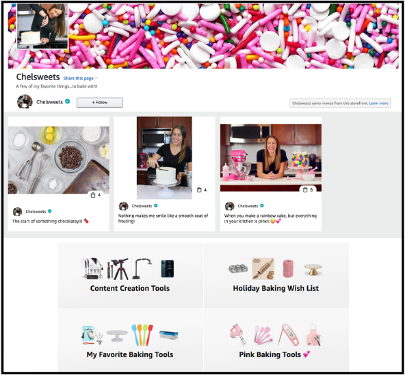 chương trình amazon influencer