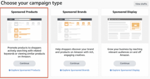 Các loại quảng cáo Amazon PPC